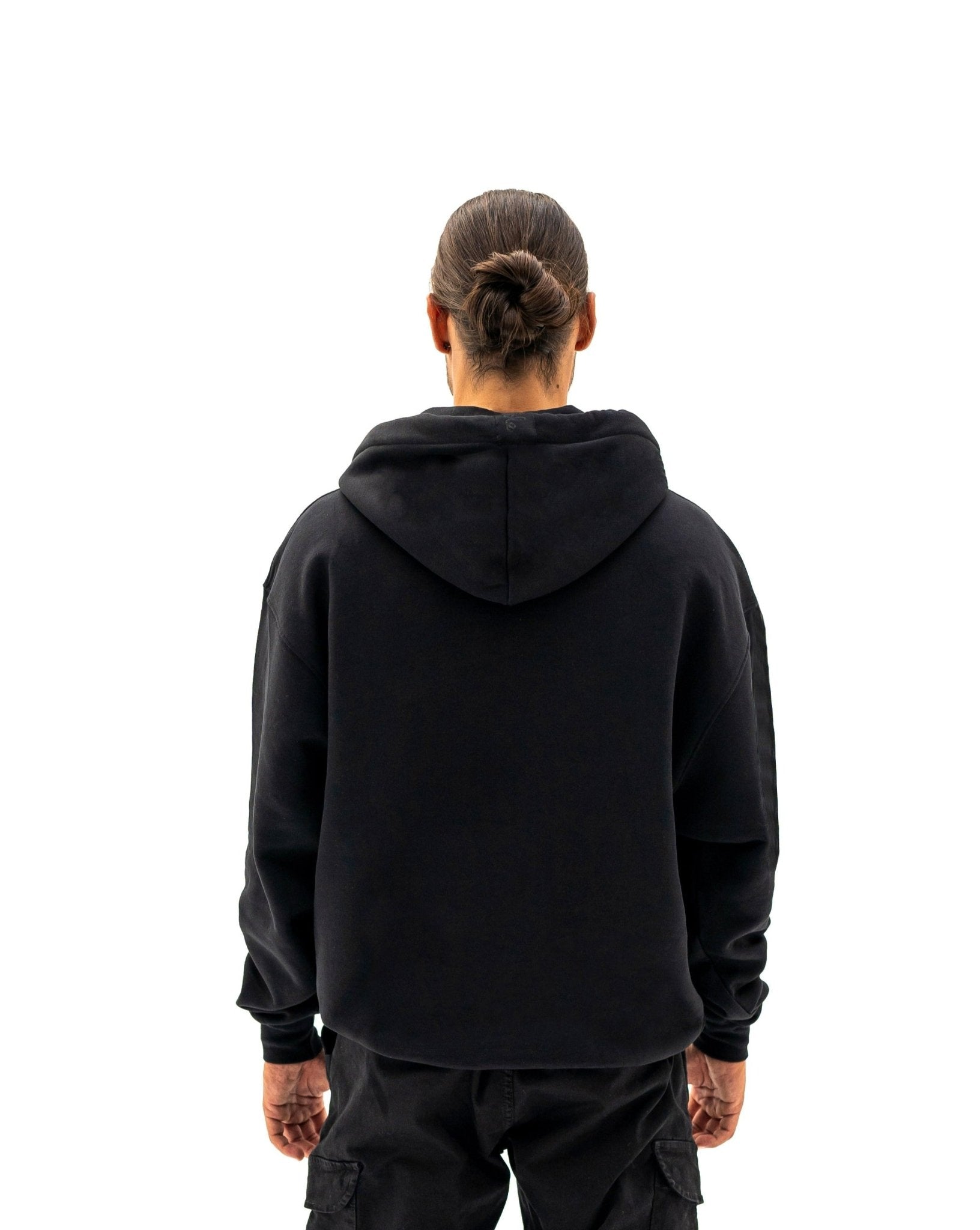 Unisex Styled Hoodie - Black – Rabble Clothing